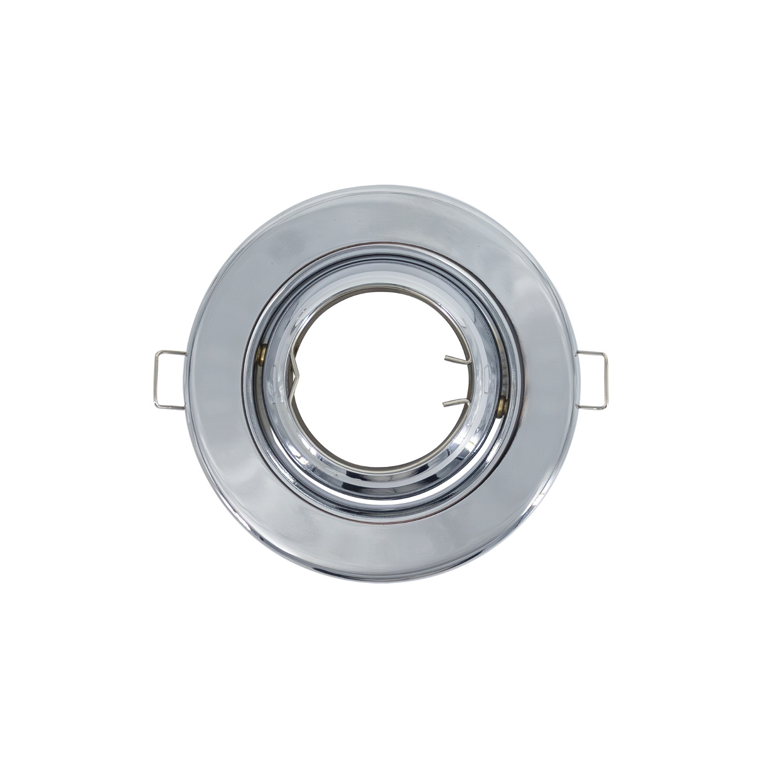 Portalámpara Empotrable Circular Ajustable Casquillo GU10 IP20 Ø10.7x6.5cm SECOM Downlight Empotrable 1